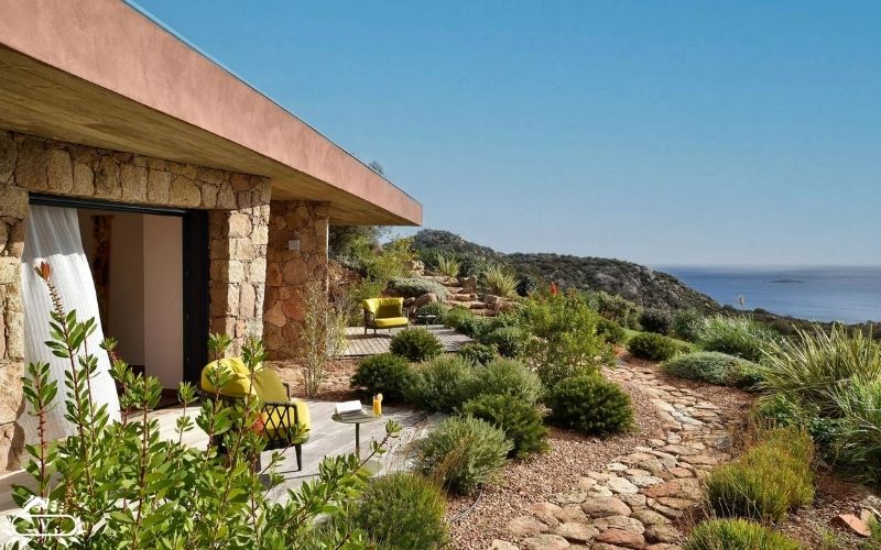 اصول مسیر سازی ویلا، مسیر پیاده و سواره + حدود هزینه ها 5 ساخت مسیر شنی در محوطه سازی ویلا