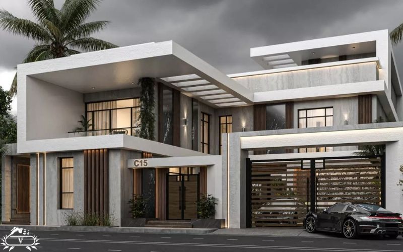 سبک ویلای مدرن 