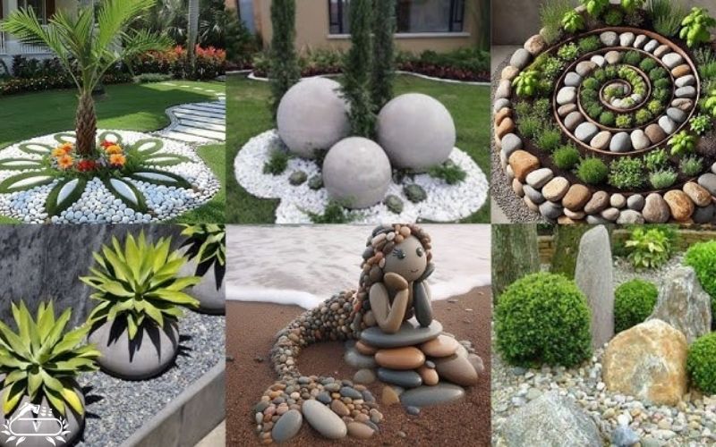 مزایای استفاده از سنگ قلوه برای محوطه سازی