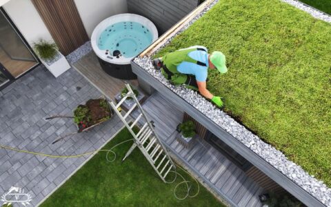 طراحی و اجرای روف گاردن در تهران