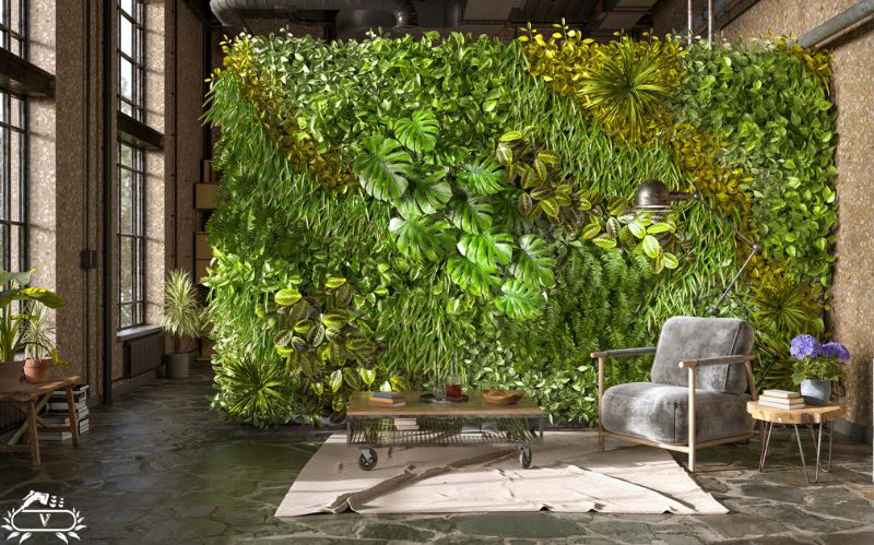 روش ساخت دیوار سبز