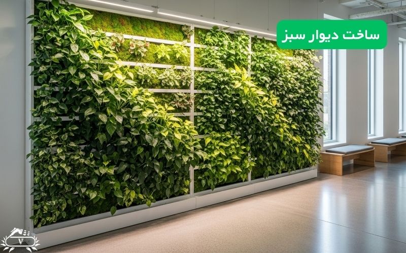 ساخت دیوار سبز